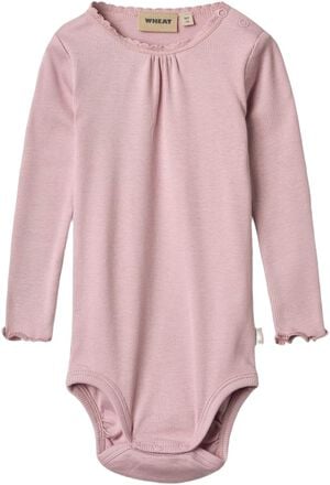 Langærmet Blonde Rib Body Lotta