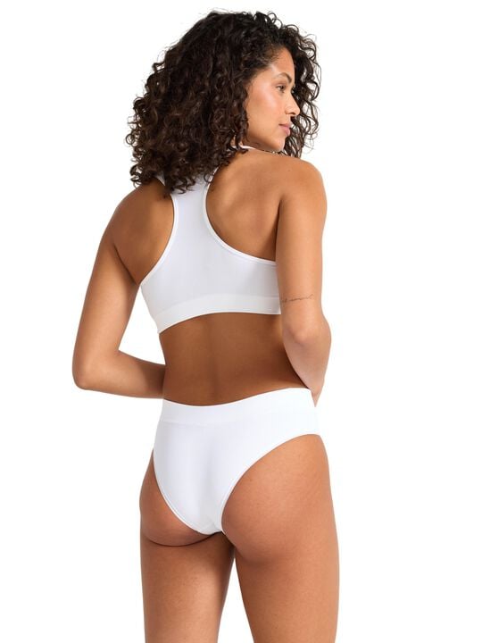 Ribbade trosor utan sömmar med hög midja