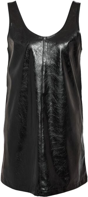 NMKANE PINAFORE VINYL DRESS