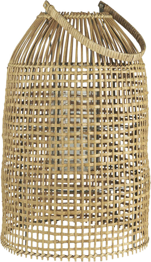 Lygte m/glasindsats uden bund