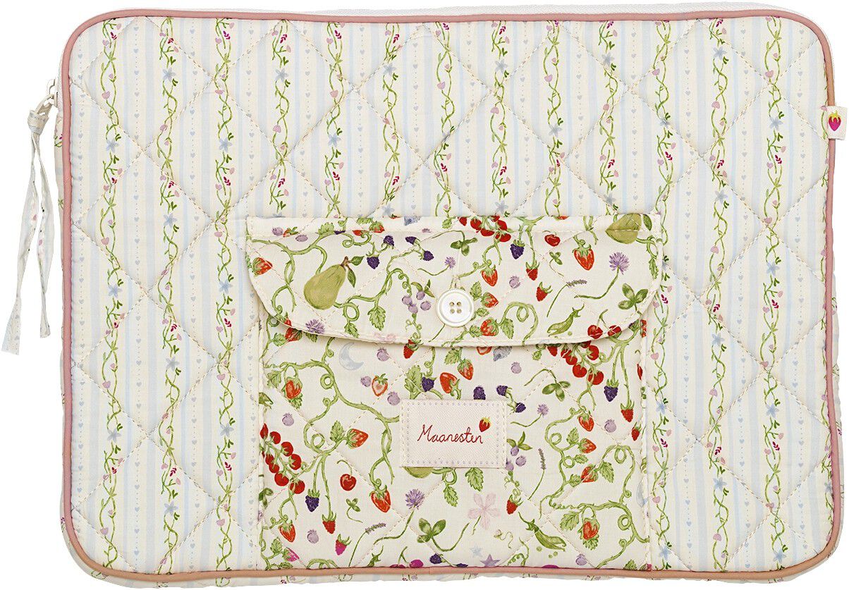 Alesea Computer Sleeve Summer Stripes Blue