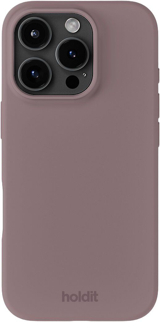 Silicone Case iPhone 16 Pro Mauve