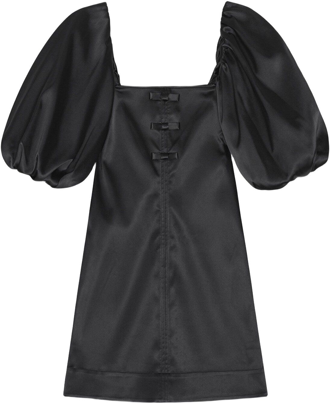 Double Satin Mini Dress