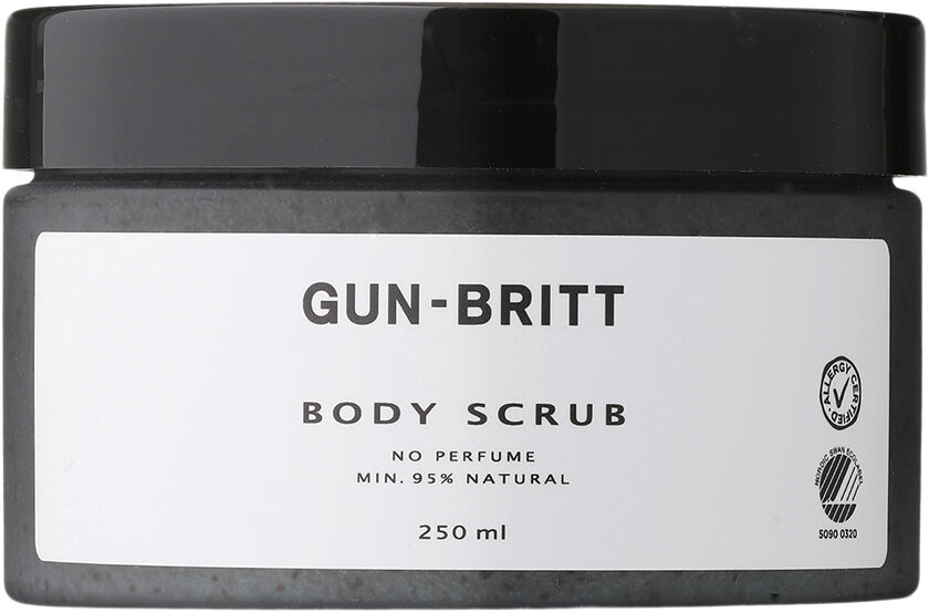 Body Scrub Svane og Allergy m&aelig;rket