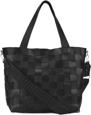 Braided Cross-Body Shopper