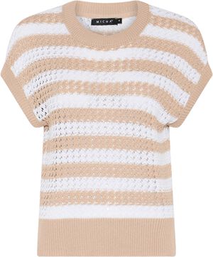 Jumper_ Unique Stripe Knit
