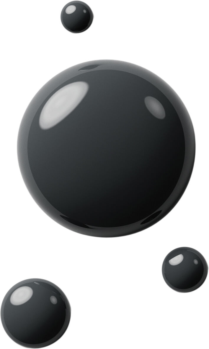 Nail polish 998 BLACK, 10 ml