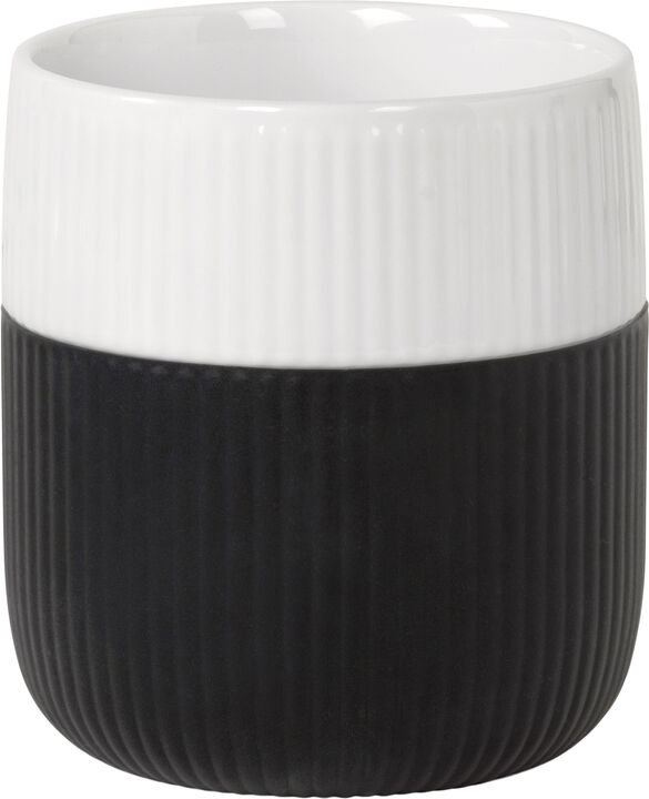 Fluted Contrast Mug 35cl Jet