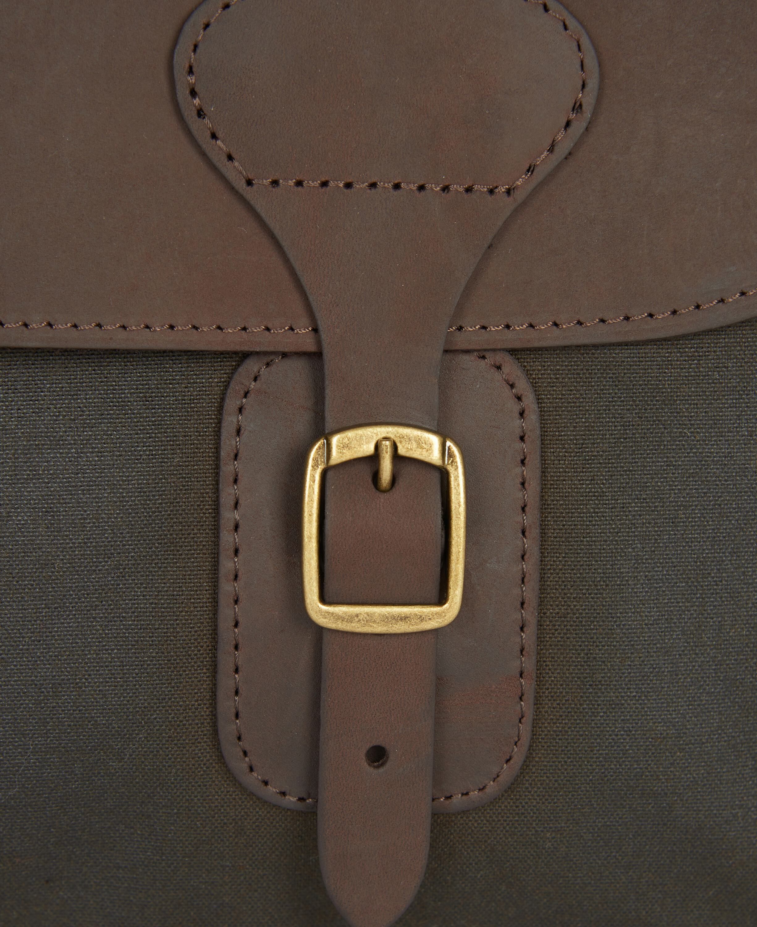 Wax Leather Briefcase