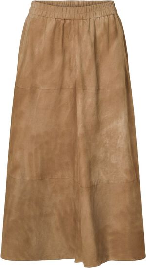 1014PBOJono suede long skirt