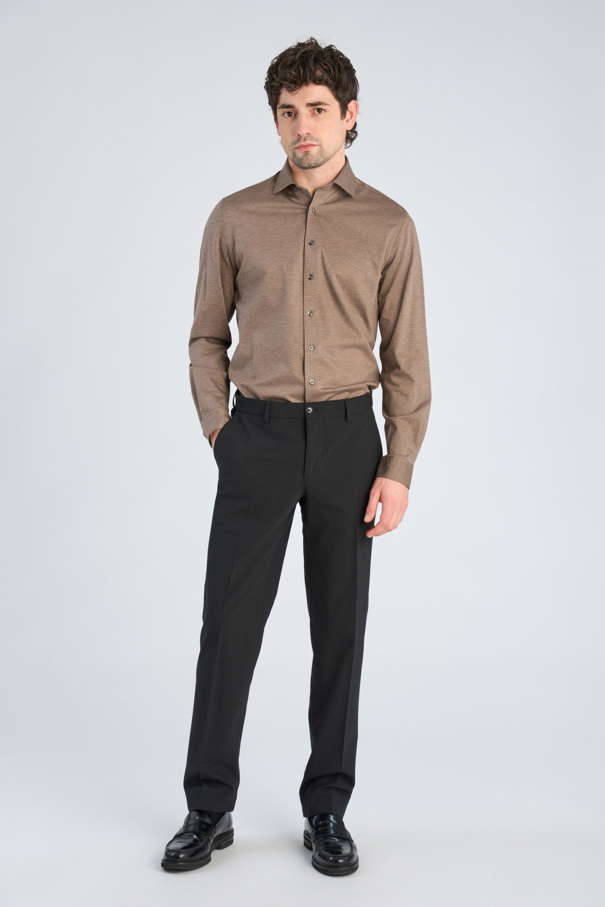 Superflex knitted shirt L/S