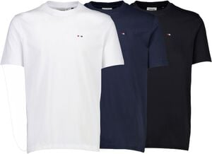 Basic o-neck tee S/S 3 pack