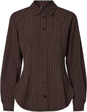 PCANJA LS FITTED SHIRT WVN D2D