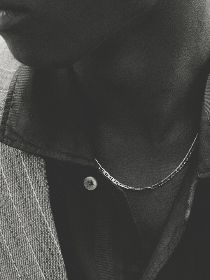 Carlo Necklace 43 Silver HP