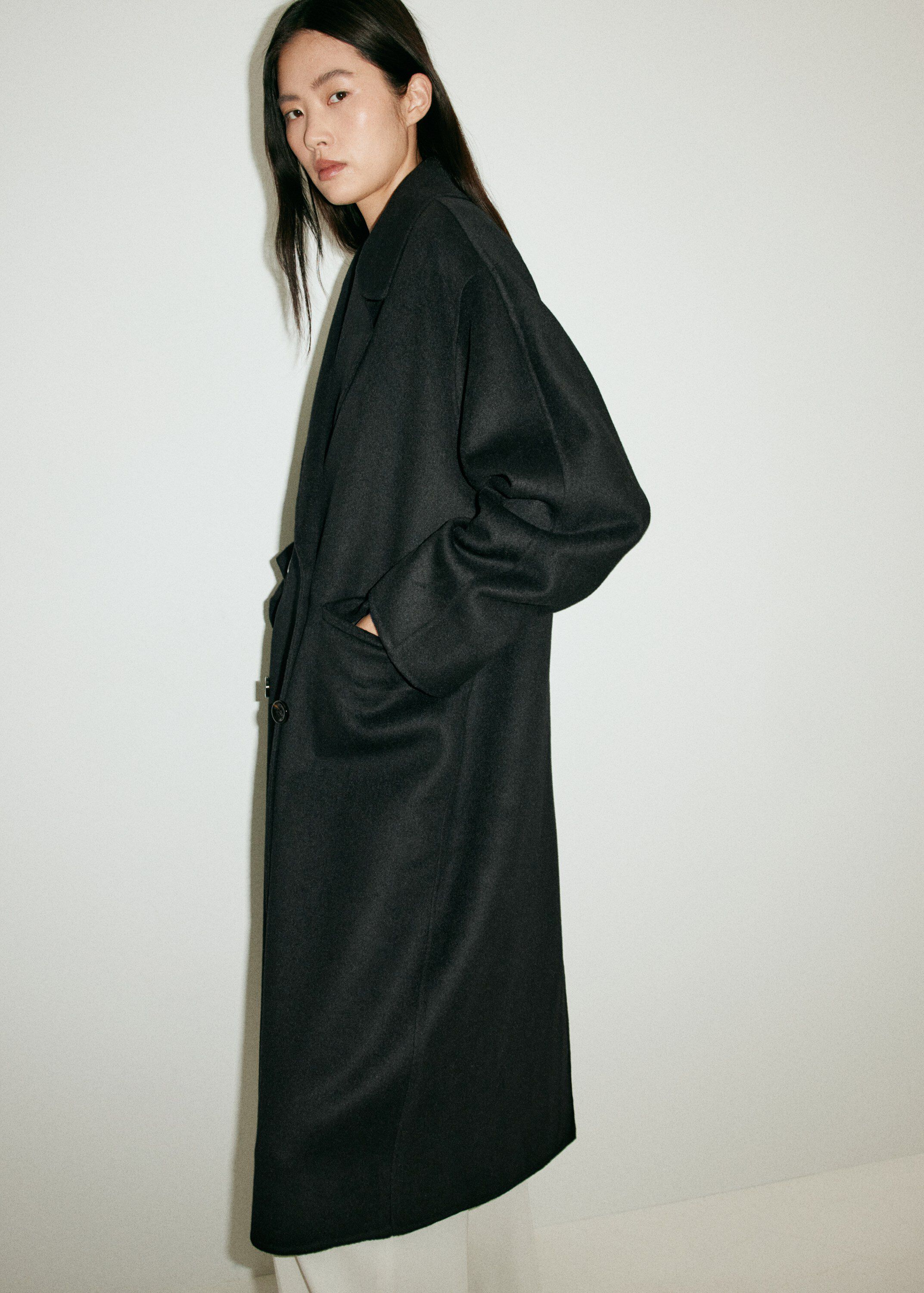 Handmade wool coat