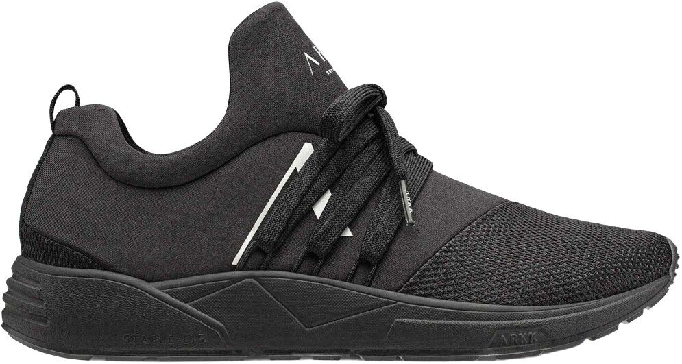 Raven Mesh All Black White