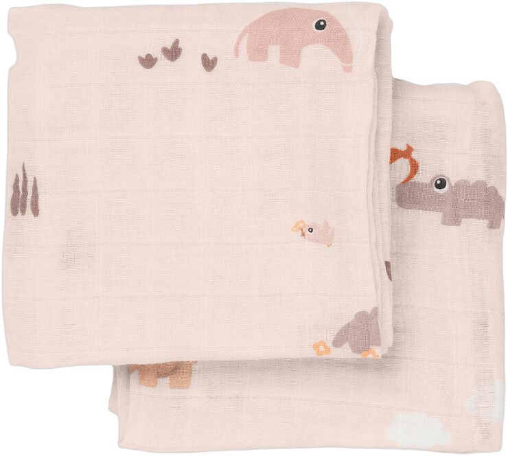 Stofble 2 stk. Playground Pudder