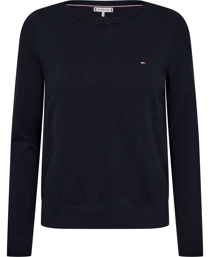 CO JERSEY STITCH BOAT-NK SWEATER