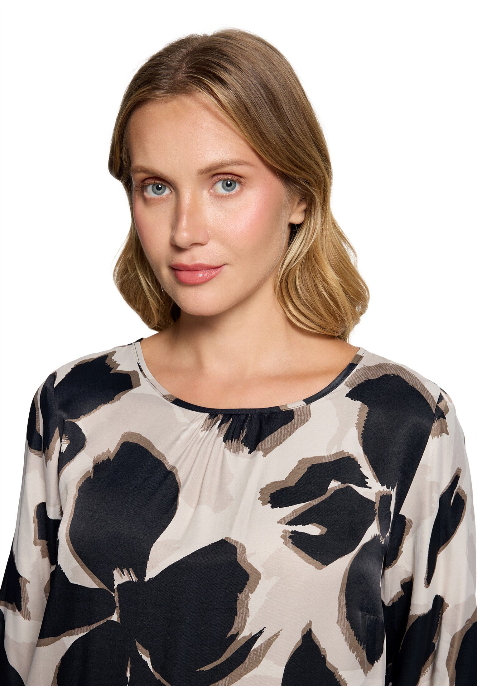 Bluse Kurz 3/4 Ar