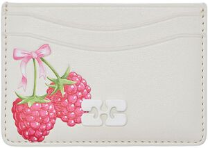 Bou Card Holder Raspberry Print