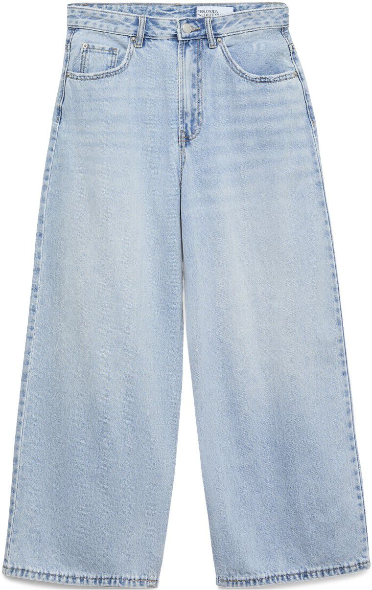 Awsienna Hr Wide Cropped Jeans Li3165