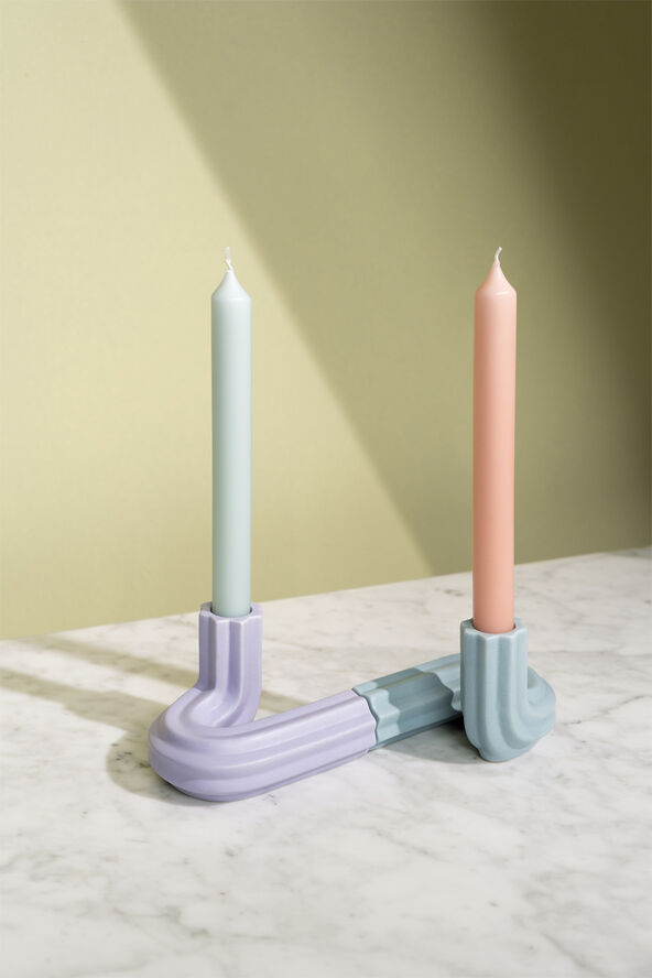 CANDLE HOLDER TEMPLO LILAC