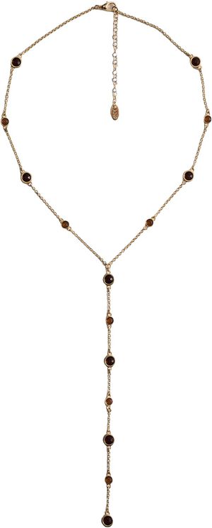 Long triple necklace