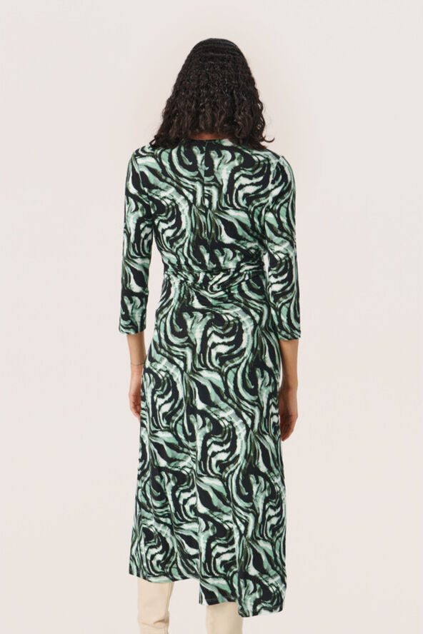 SLHanadi Printed V-Neck Dress