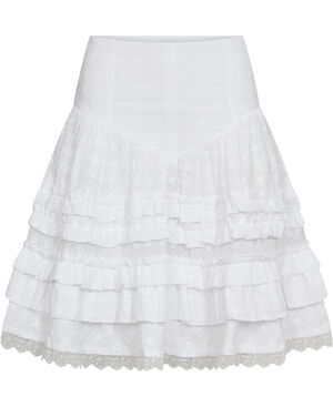 Broderie Anglaise Mini Tiered Frill