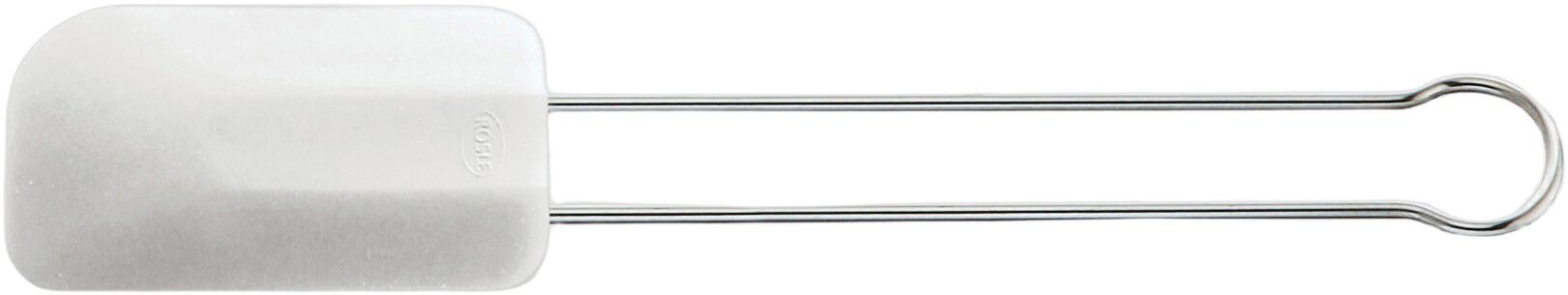 Spatel/slickepott 26 cm St&aring;l/Vit