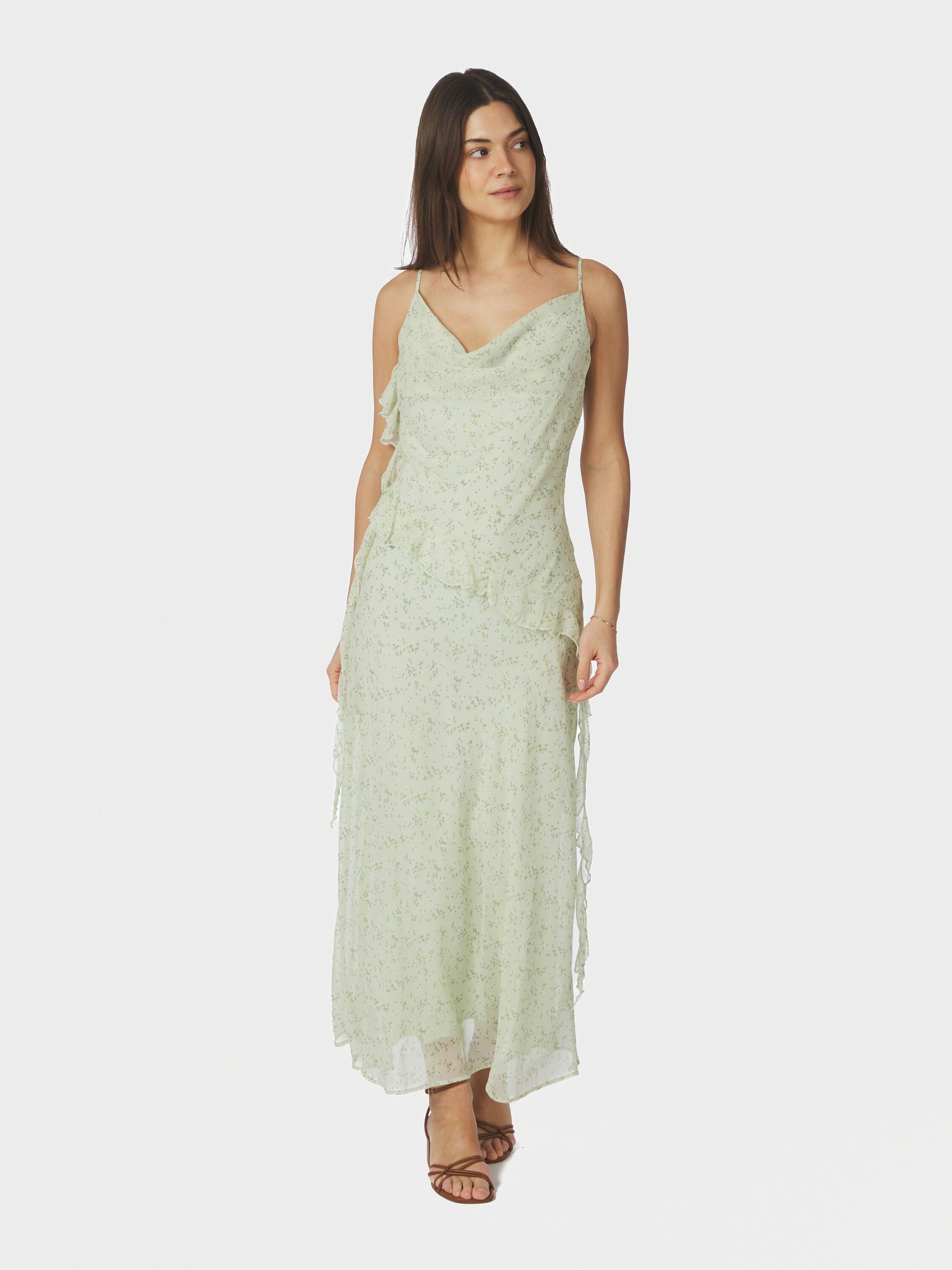 Belena Leafy Ditsy Dress