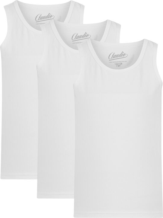 Claudio Boys 3-pack singlet
