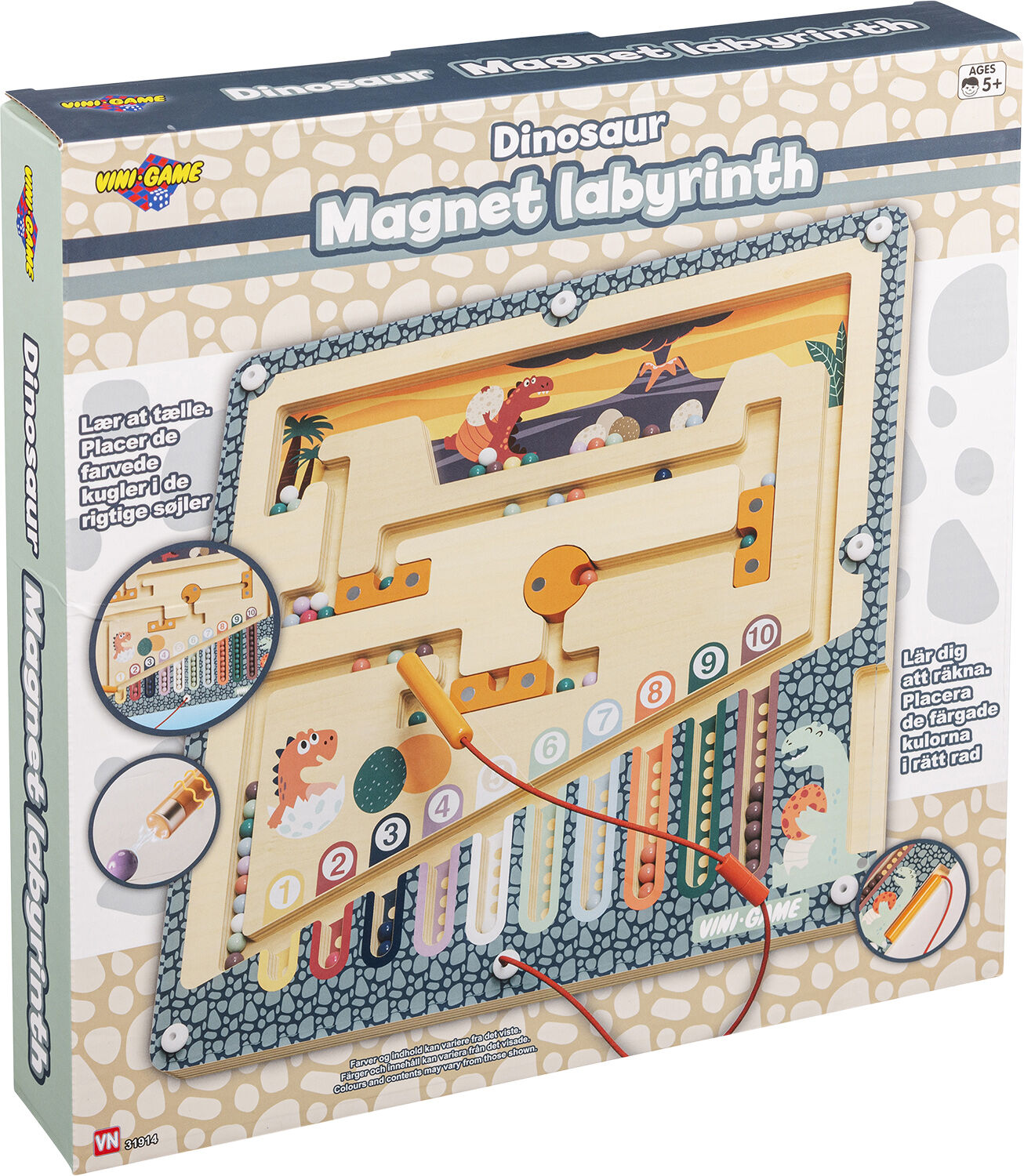 DINOSAUR TR&AElig;/MAGNET SPIL