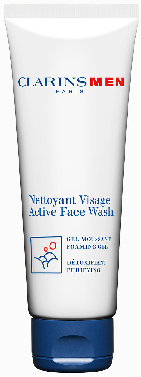 Men Active Face Wash Gel 125 ml.