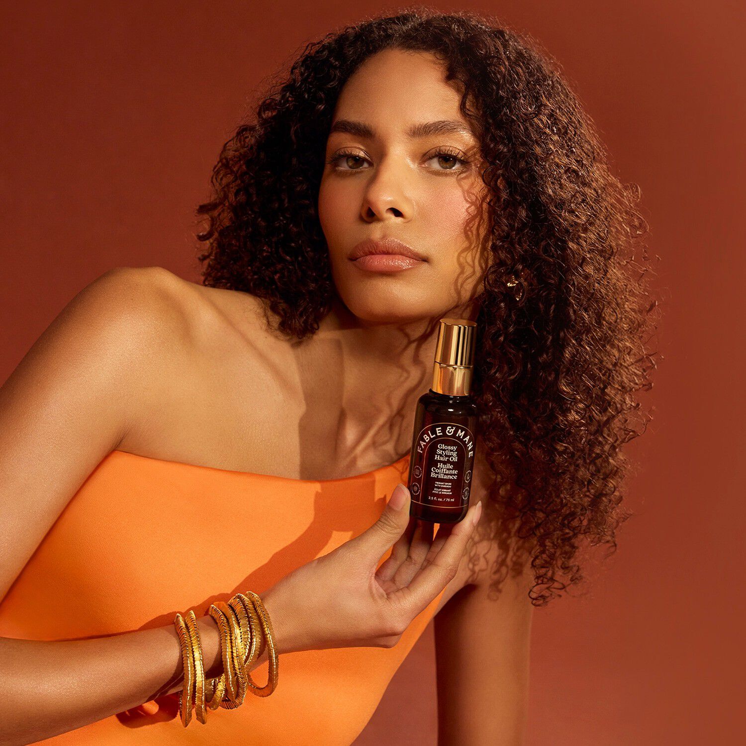 Glossy Styling Hair Oil - Glansgivande stylingolja med shikakai