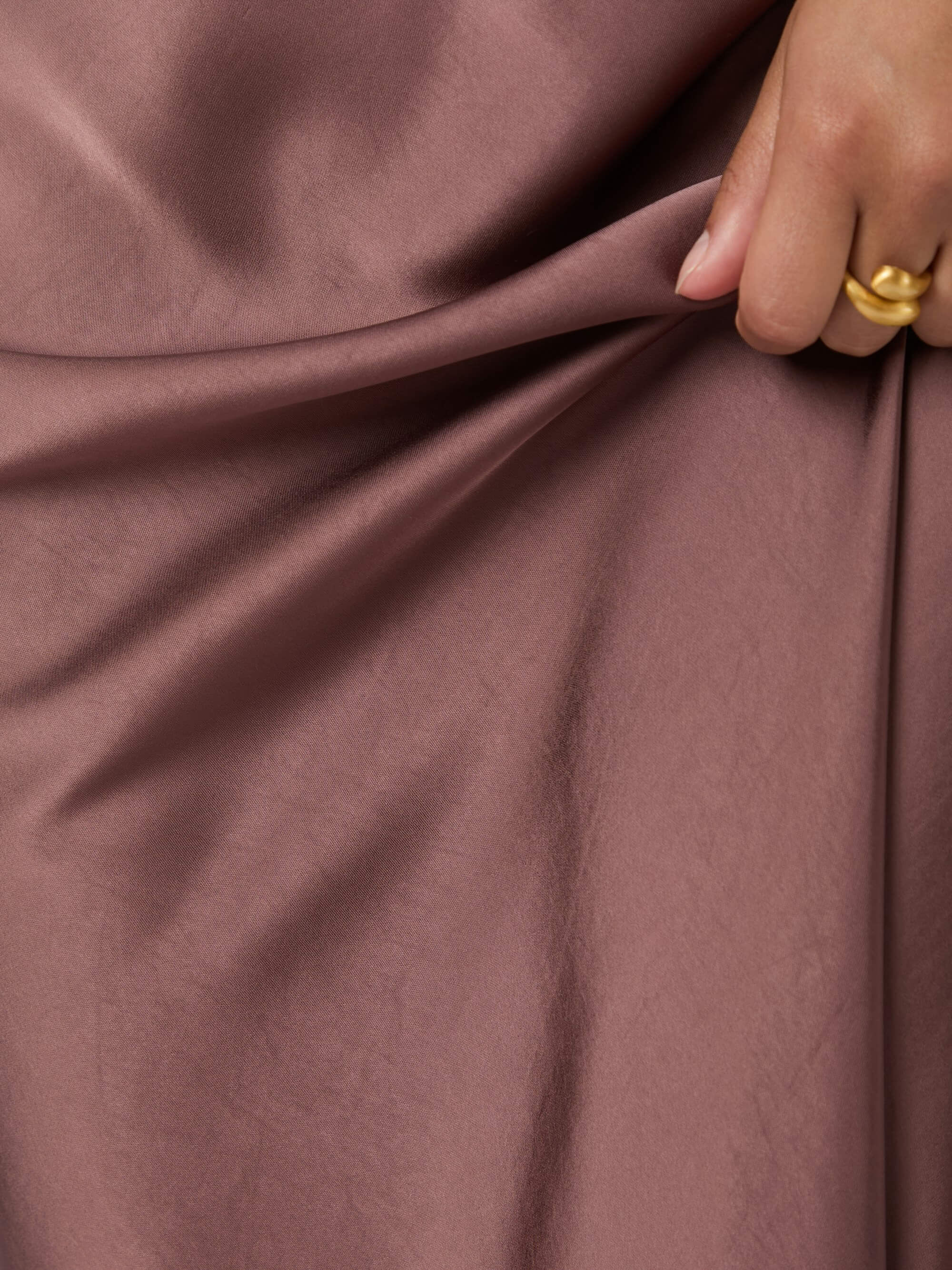 Vicky Heavy Sateen Skirt