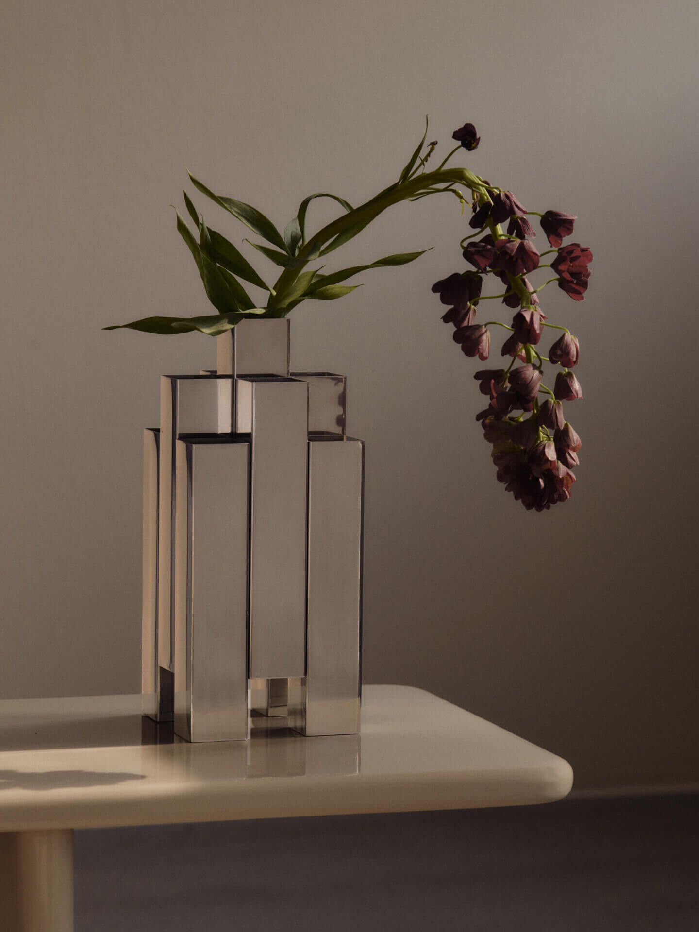 Tessera Vase - 3x3 - Mirror Polished