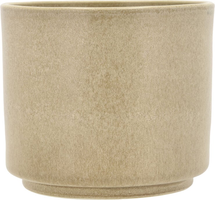 Ytterkruka Leer 17 x 15 cm Gräddvit Stengods