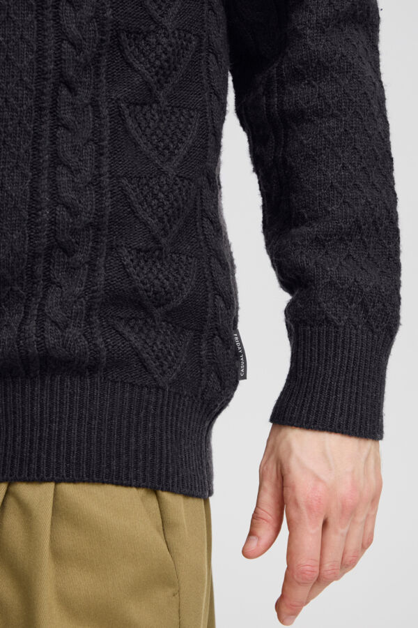 CFKRISTIAN crew neck cable knit