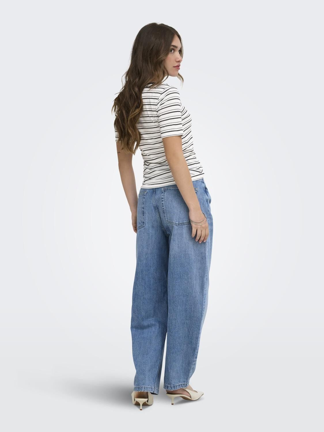 Onlelli S/S Rib Top Jrs