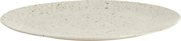 GRAINY plate, L, sand