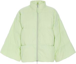 Feather down jakke med krave