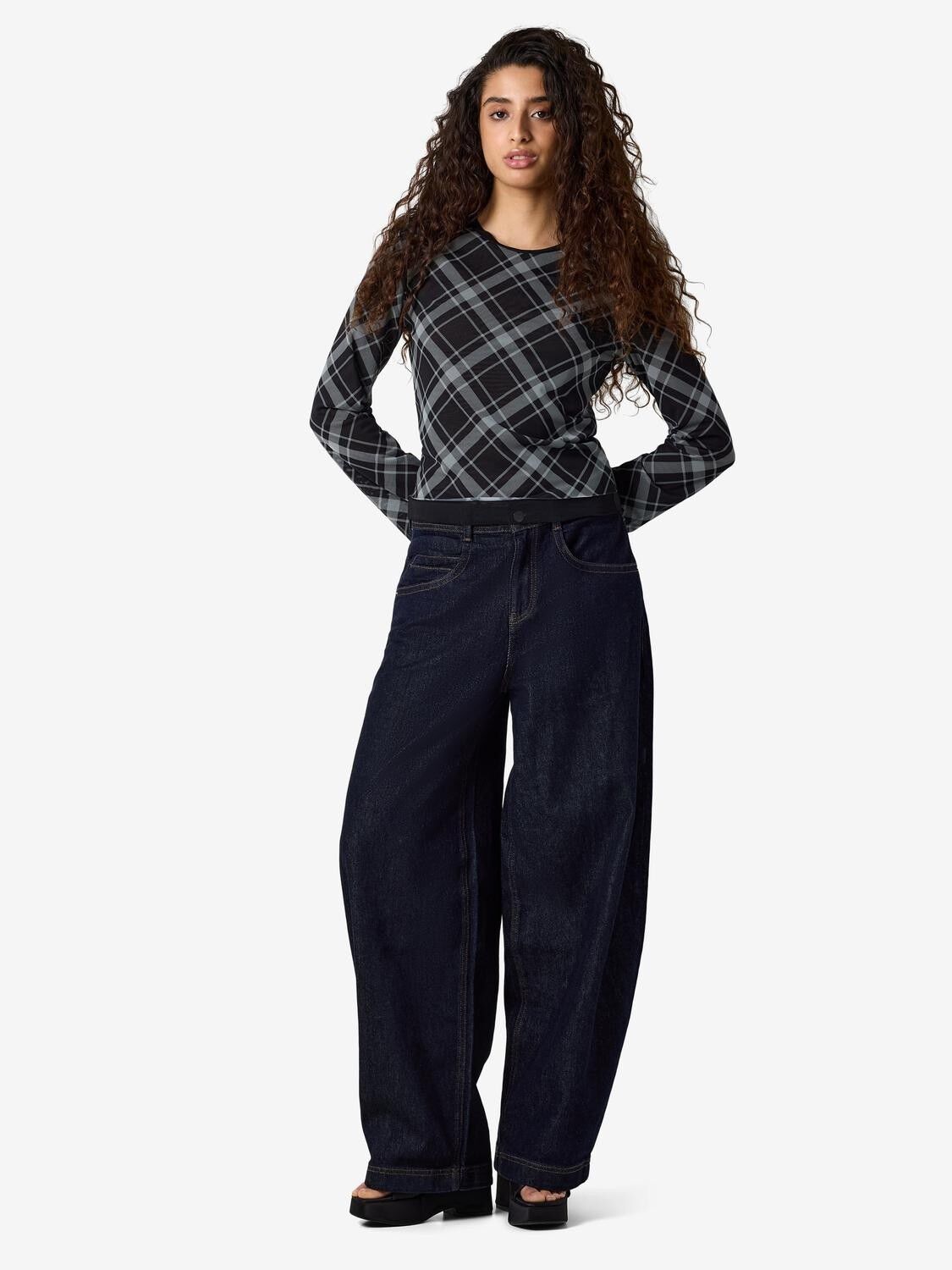 Nmjudith L/S Double Layer Top Jrs