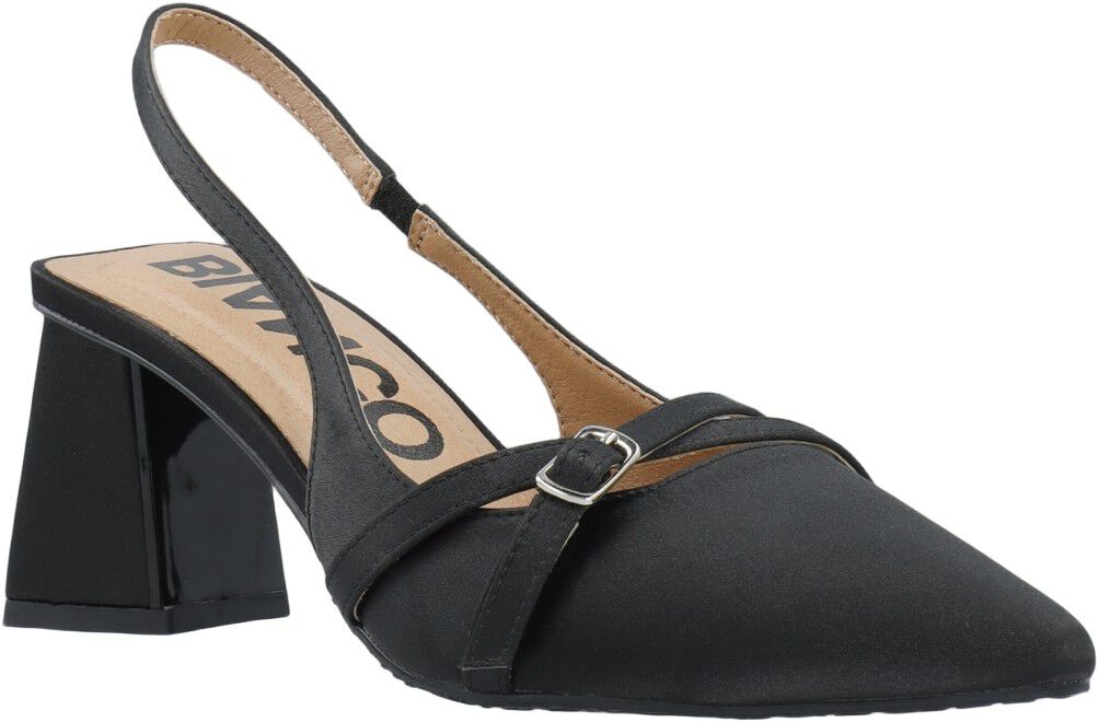 BIAMARALYN Buckle Slingback Satin