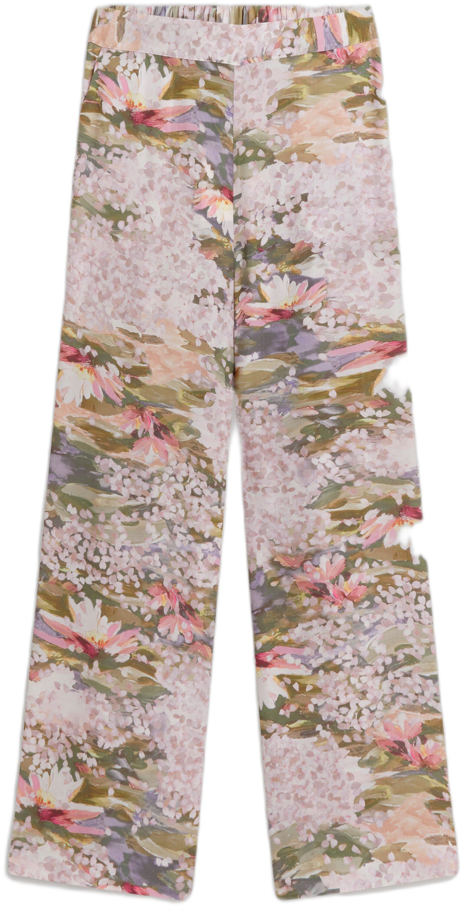 SPIREE Wide Leg Printed Trousers