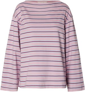 SLFPOLLY LS BOATNECK STRIPED TEE