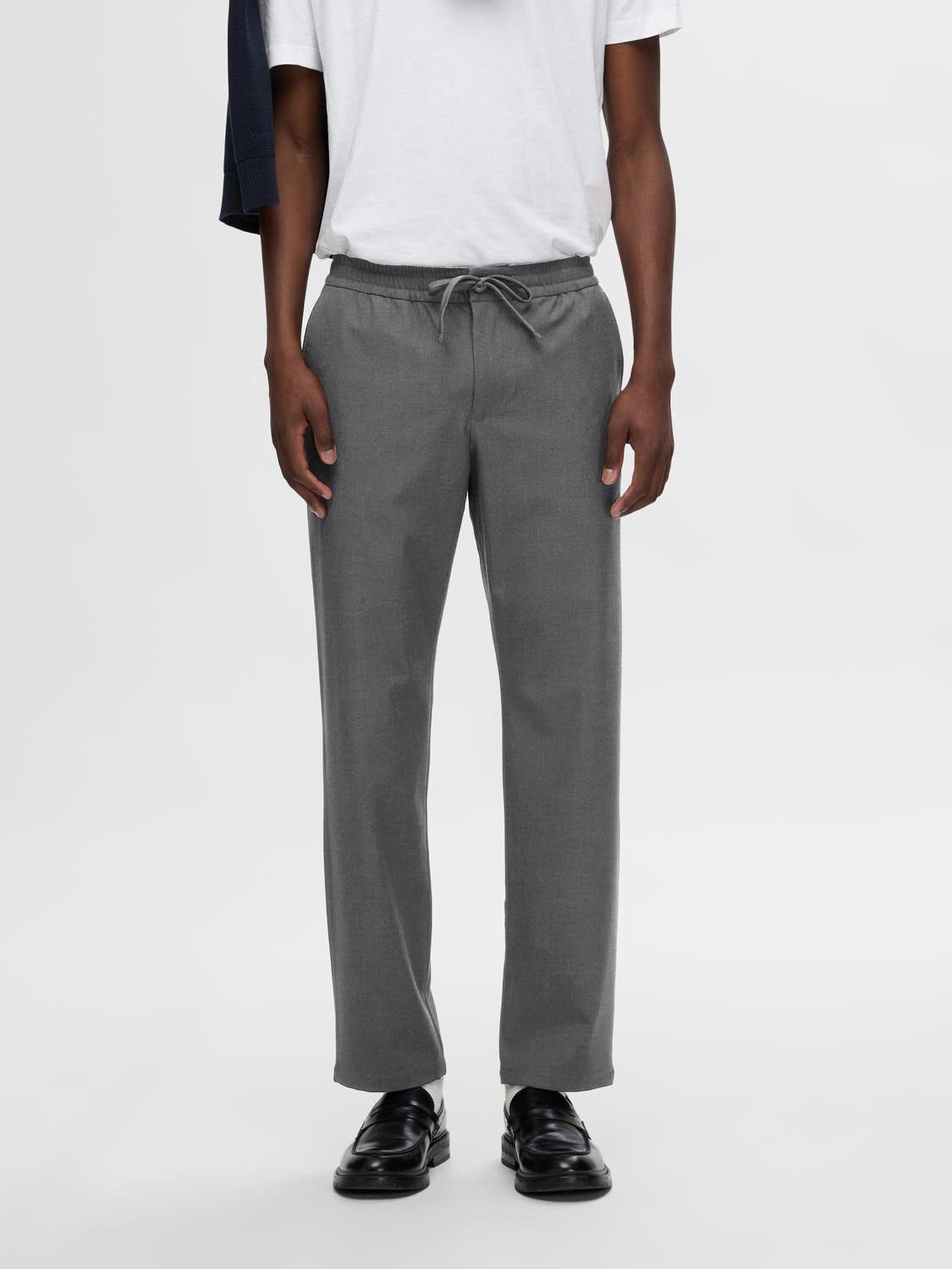 Slh196-Straight Robert String Pant Noos