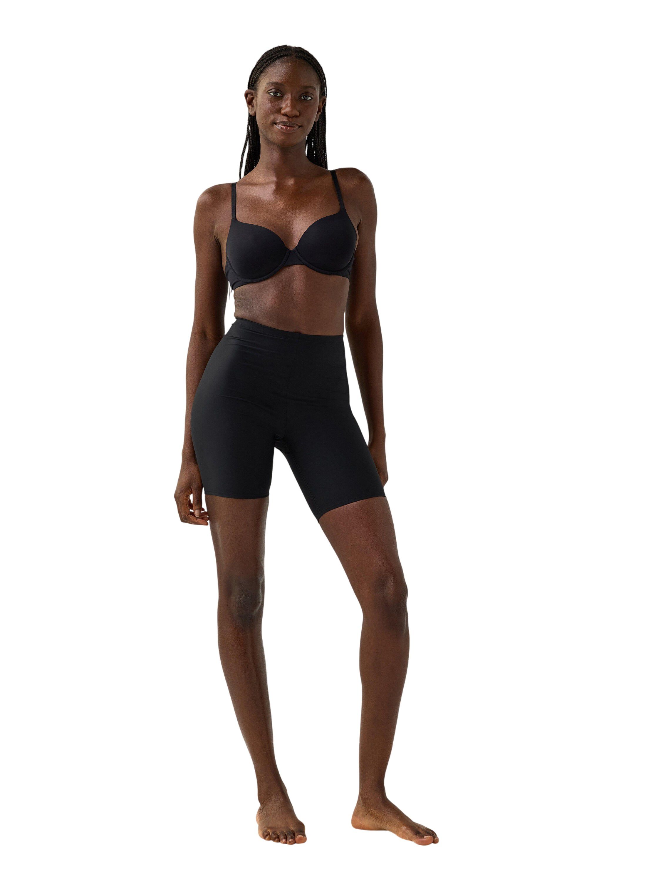 Shaping biker briefs with longer le