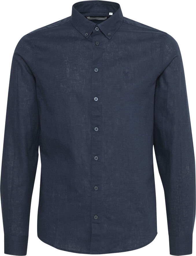CFANTON 0053 BD LS linen mix shirt