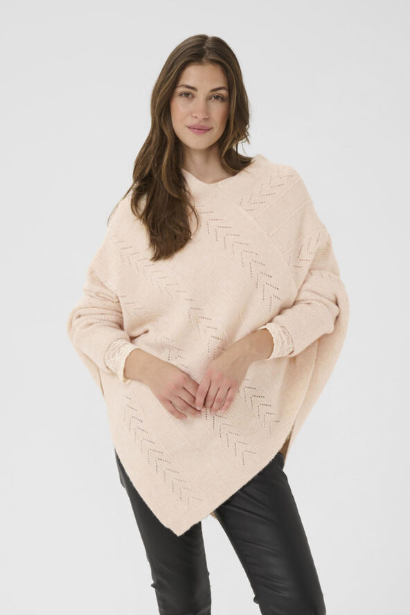 CRHoliday Knit Poncho